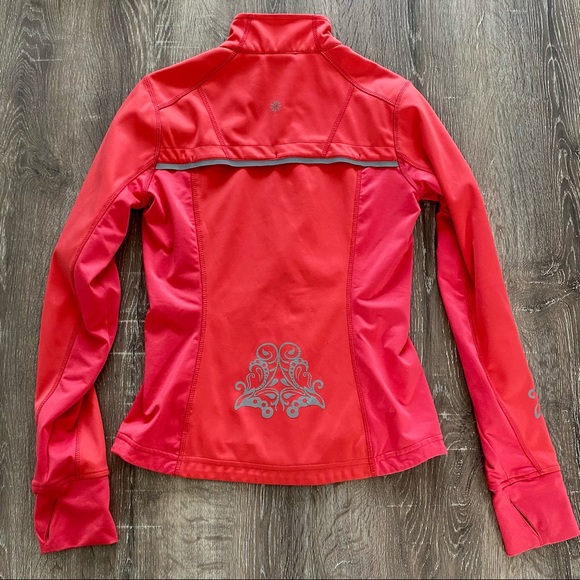 Athleta Hot Pink Athletic Outerwear Track Jacket - Picture 11 of 16